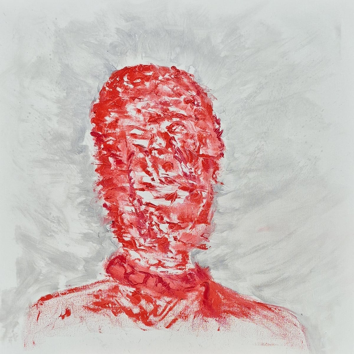 «Ahura 1», óleo sobre lienzo (2026). Obra de Mito Dev.