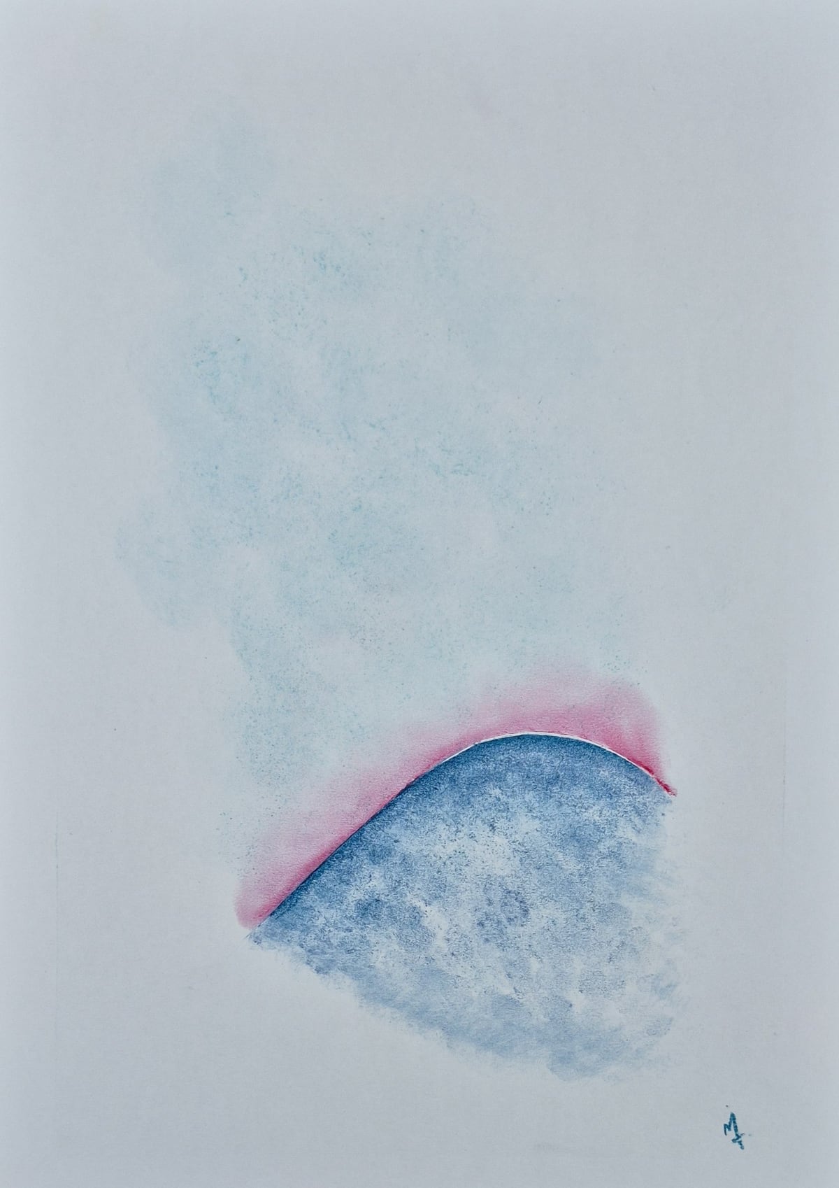 «Locuras», pastel tiza sobre papel (2026). Obra de Mito Dev.