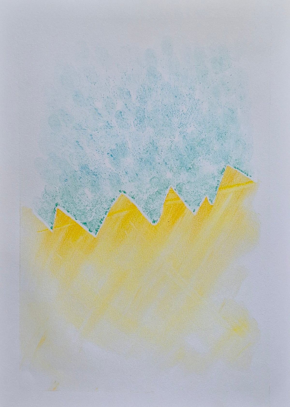 «Valorar lo inútil», pastel tiza sobre papel (2026). Obra de Mito Dev.