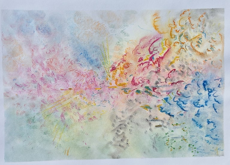 Copal - Pastel tiza sobre papel (2026)