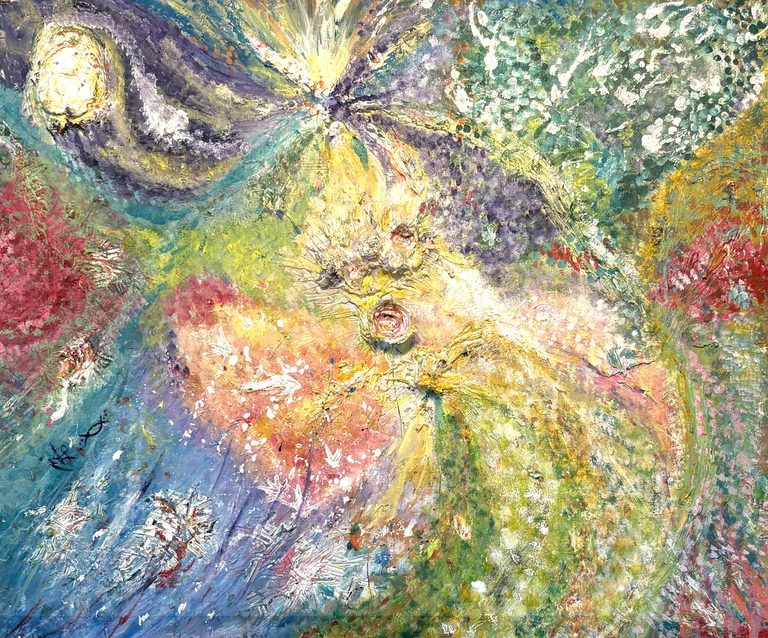 Expansión - Acrilico sobre madera (2022)