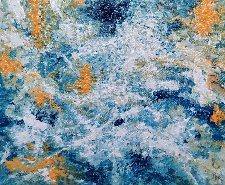 Lagrimas - Acrilico sobre madera (2023)