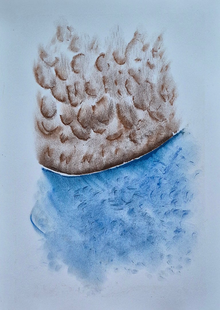 No fue en vano - Pastel tiza sobre papel (2026)