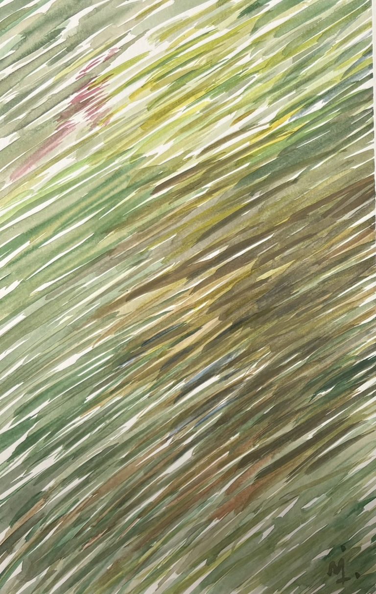 Sin azul - Acuarela sobre papel (2025)