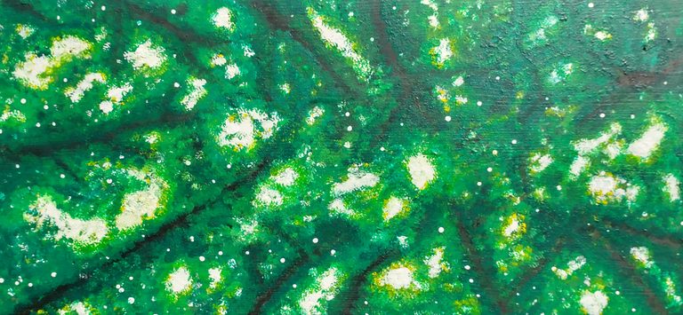 Verde - Acrilico sobre madera (2021)